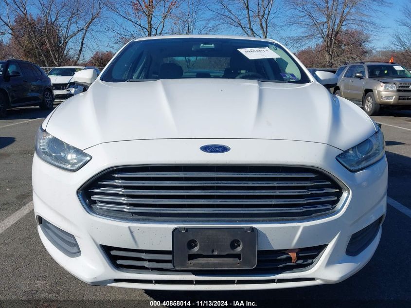 2013 Ford Fusion S VIN: 3FA6P0G75DR277165 Lot: 40858014