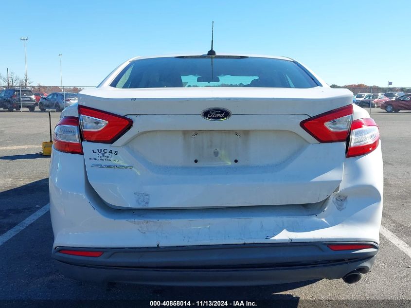 2013 FORD FUSION S - 3FA6P0G75DR277165