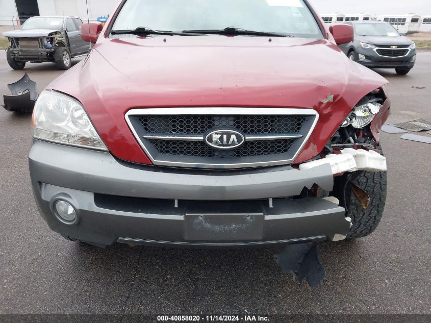 2006 Kia Sorento Ex/Lx VIN: KNDJC733065543161 Lot: 40858020