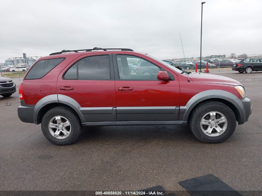 2006 Kia Sorento Ex/Lx VIN: KNDJC733065543161 Lot: 40858020