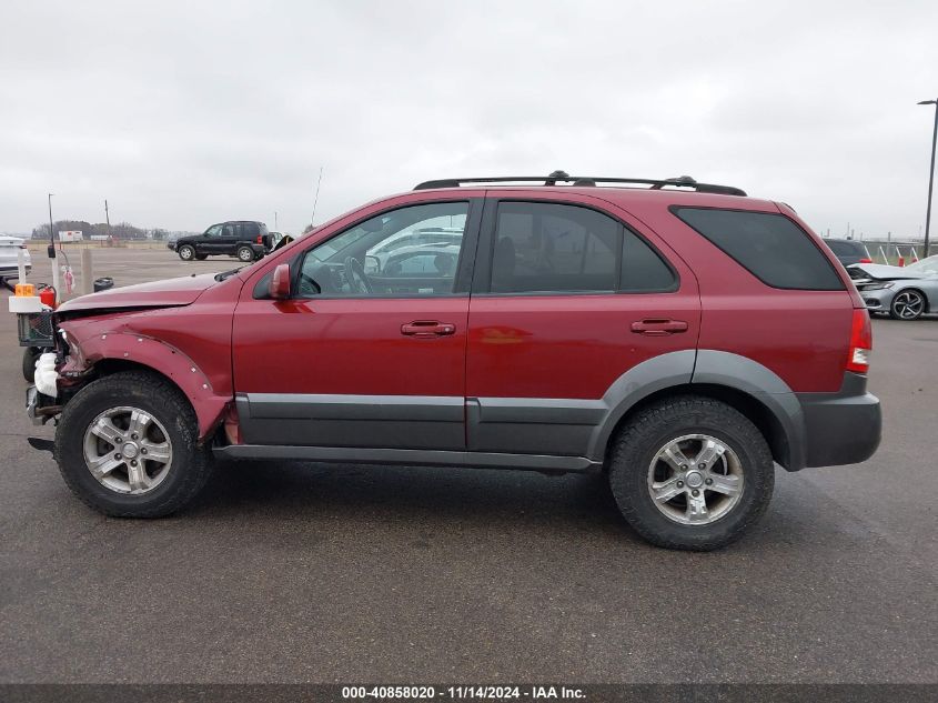 2006 Kia Sorento Ex/Lx VIN: KNDJC733065543161 Lot: 40858020