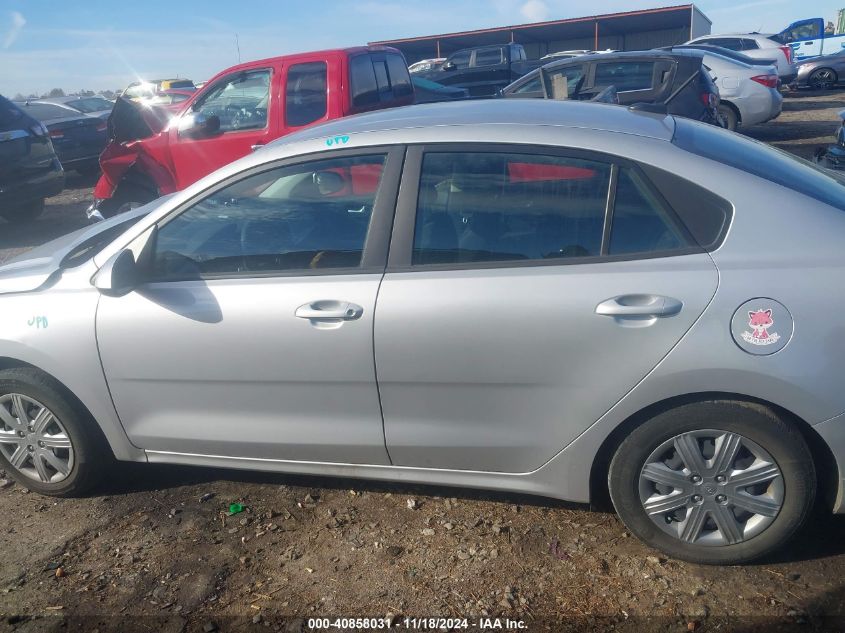 2021 Kia Rio Lx VIN: 3KPA24AD4ME403628 Lot: 40858031