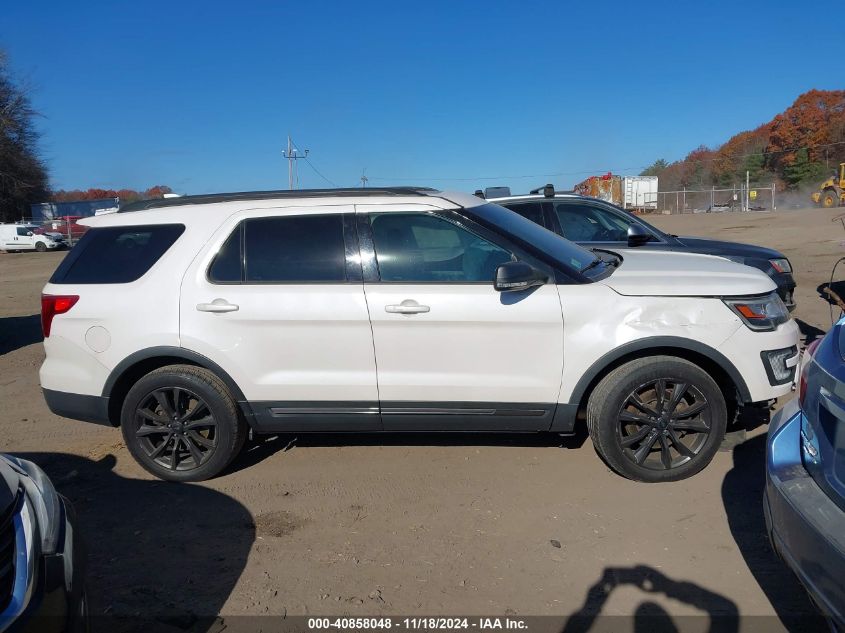 2017 Ford Explorer Xlt VIN: 1FM5K8D82HGB67926 Lot: 40858048