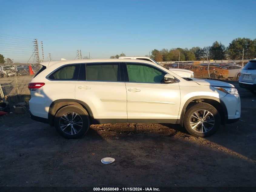 2019 Toyota Highlander Le Plus VIN: 5TDZZRFH5KS365353 Lot: 40858049