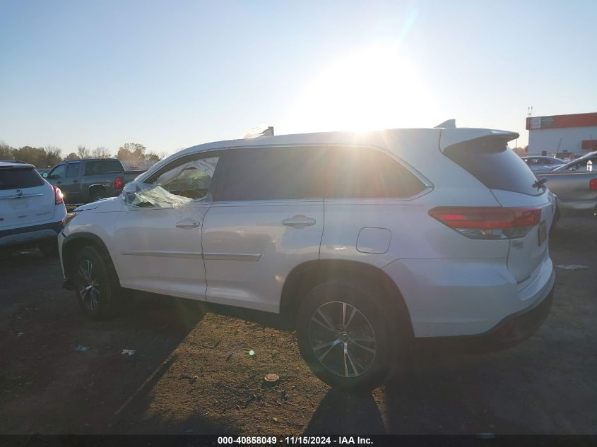 2019 Toyota Highlander Le Plus VIN: 5TDZZRFH5KS365353 Lot: 40858049