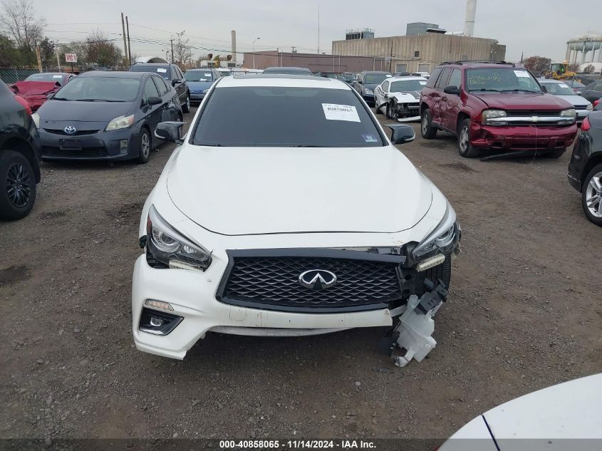 2019 Infiniti Q50 3.0T Luxe VIN: JN1EV7AR4KM558865 Lot: 40858065