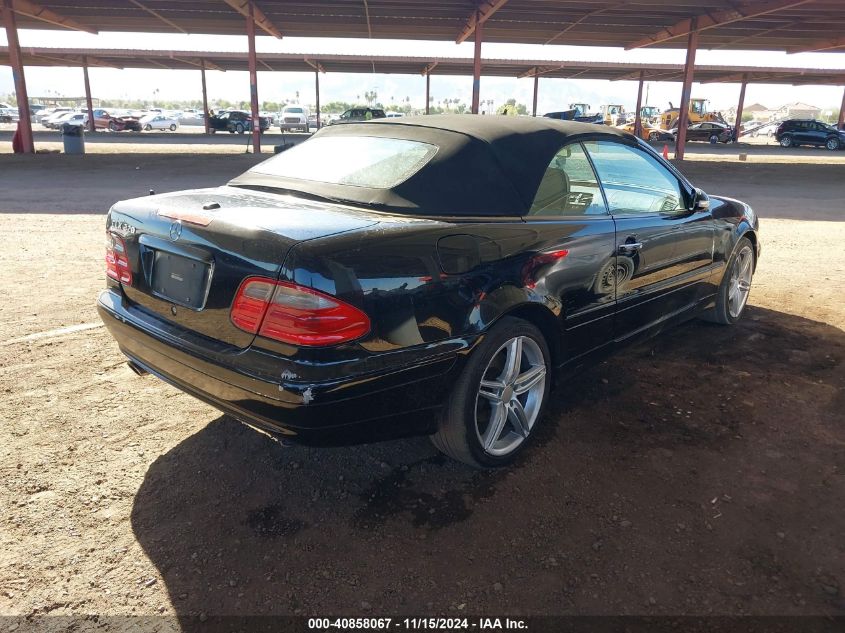 2002 Mercedes-Benz Clk 320 VIN: WDBLK65G32T114879 Lot: 40858067