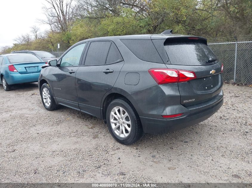 VIN 3GNAXSEV5KL339561 2019 Chevrolet Equinox, LS no.3