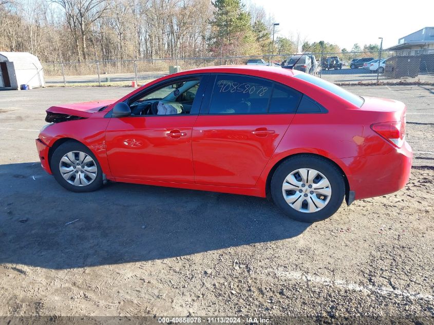 2014 Chevrolet Cruze Ls Auto VIN: 1G1PA5SH4E7159512 Lot: 40858078