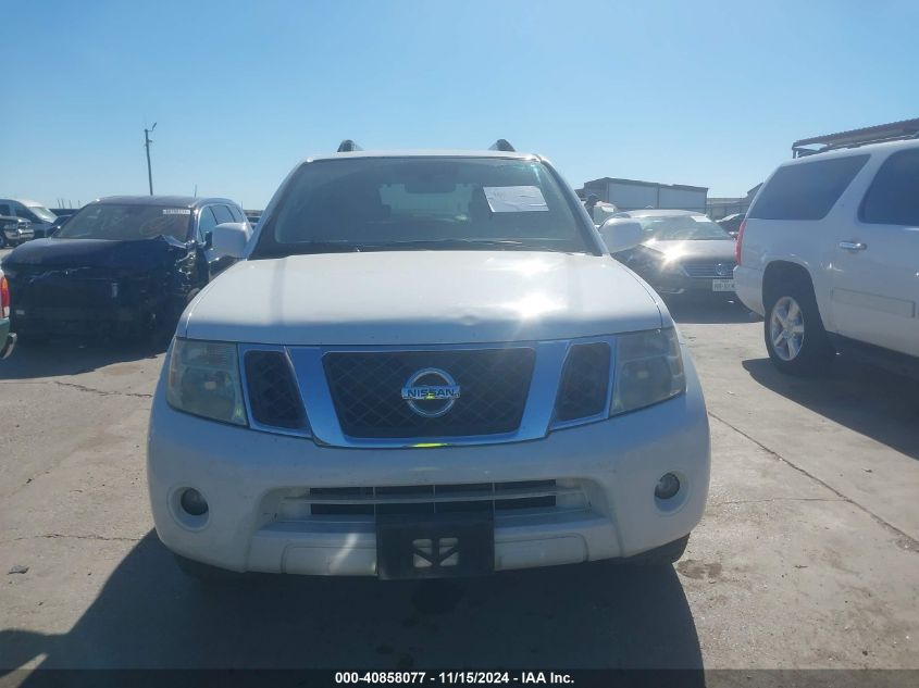 2011 Nissan Pathfinder Sv VIN: 5N1AR1NN4BC632078 Lot: 40858077