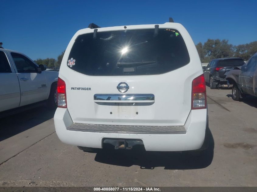 2011 Nissan Pathfinder Sv VIN: 5N1AR1NN4BC632078 Lot: 40858077