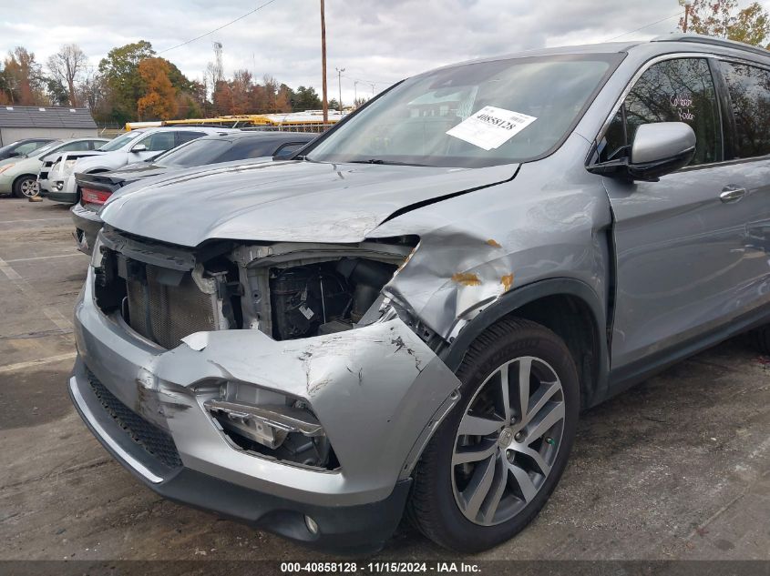 2018 Honda Pilot Touring VIN: 5FNYF6H97JB061226 Lot: 40858128