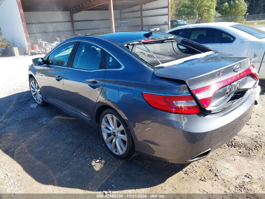 2013 Hyundai Azera VIN: KMHFH4JG5DA281908 Lot: 40858130