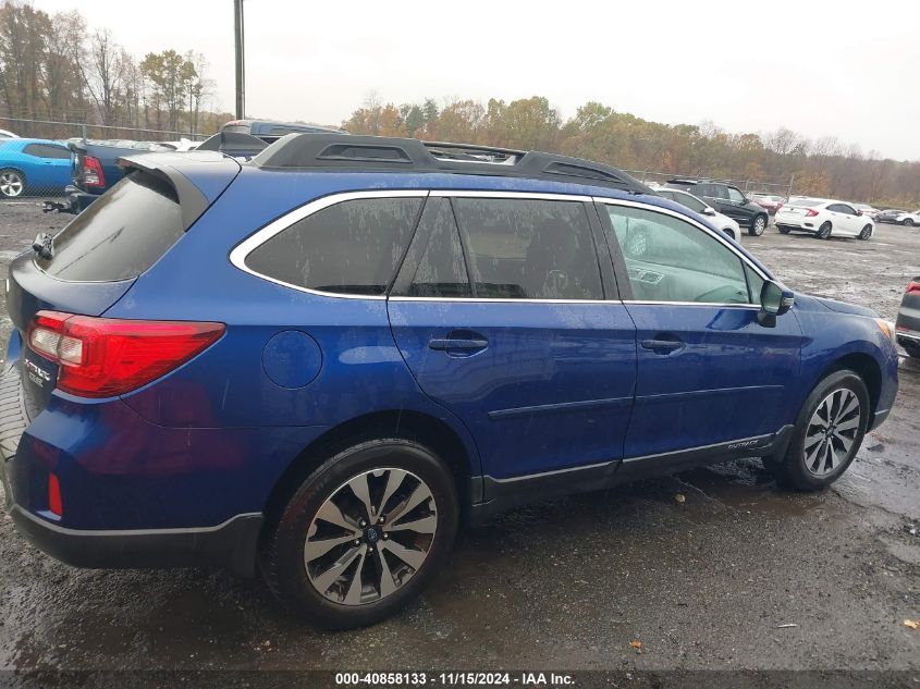 2016 Subaru Outback 2.5I Limited VIN: 4S4BSANC3G3259002 Lot: 40858133