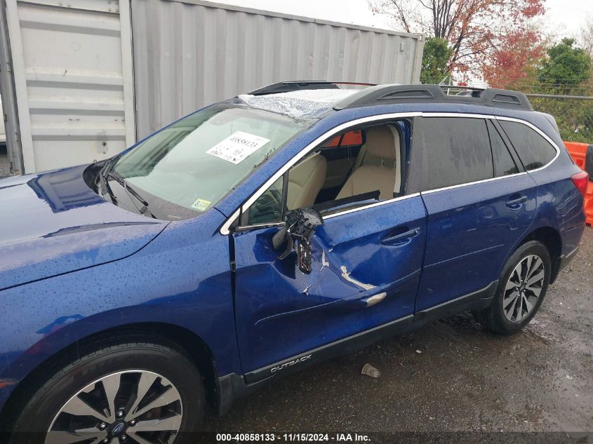 2016 Subaru Outback 2.5I Limited VIN: 4S4BSANC3G3259002 Lot: 40858133