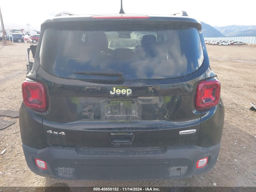 2021 Jeep Renegade Latitude 4X4 VIN: ZACNJDB1XMPN33034 Lot: 40858152