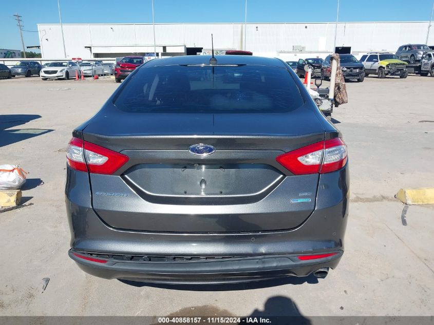 2016 Ford Fusion Se VIN: 3FA6P0HD7GR247349 Lot: 40858157