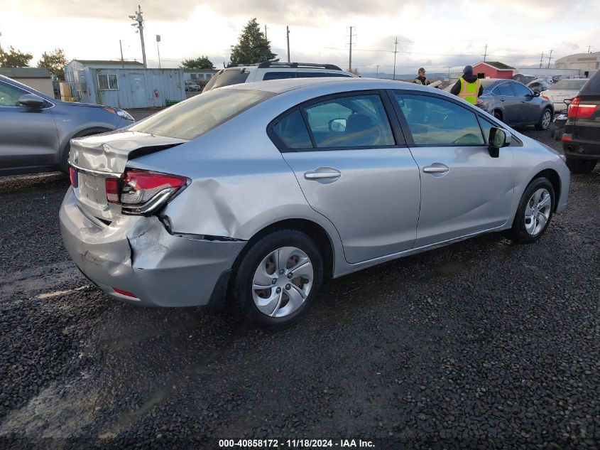 VIN 2HGFB2F53FH530973 2015 Honda Civic, LX no.4