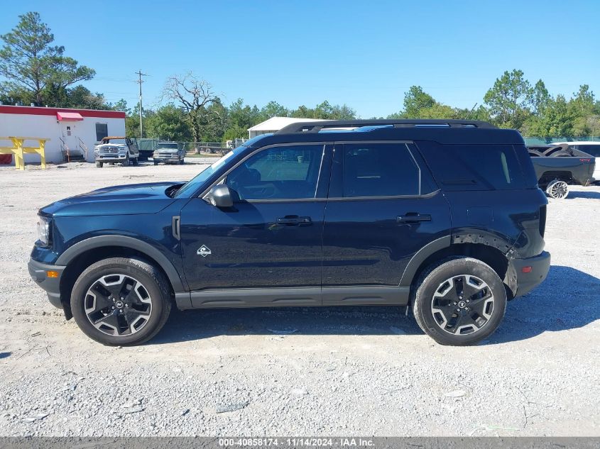 2022 Ford Bronco Sport Outer Banks VIN: 3FMCR9C69NRD44582 Lot: 40858174