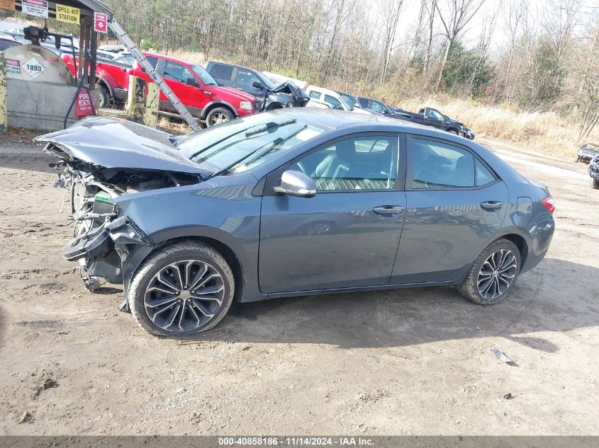 2015 Toyota Corolla L/Le/Le Pls/Prm/S/S Pls VIN: 2T1BURHE0FC357338 Lot: 40858186