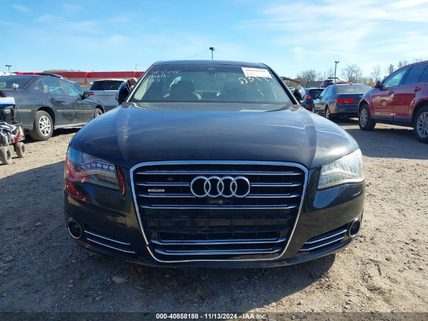 2013 Audi A8 L 4.0T VIN: WAUR2AFD5DN031199 Lot: 40858188