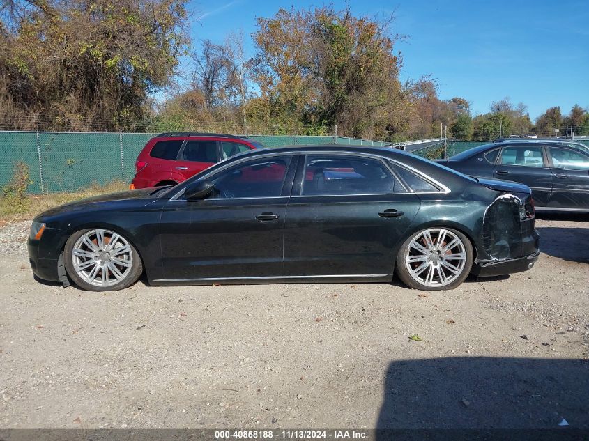 2013 Audi A8 L 4.0T VIN: WAUR2AFD5DN031199 Lot: 40858188