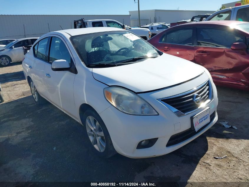 VIN 3N1CN7AP6EL801922 2014 Nissan Versa, 1.6 SL no.1