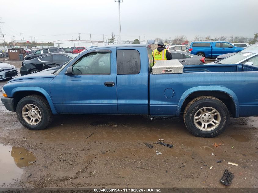 2004 Dodge Truck Dakota Pickup-V6 VIN: 1D7GL12K14S548759 Lot: 40858194