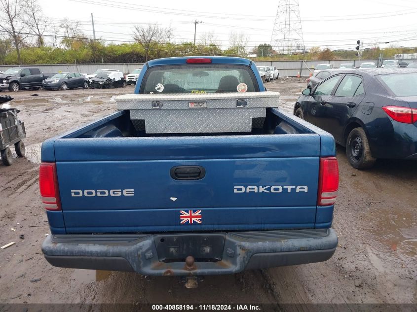 2004 Dodge Truck Dakota Pickup-V6 VIN: 1D7GL12K14S548759 Lot: 40858194