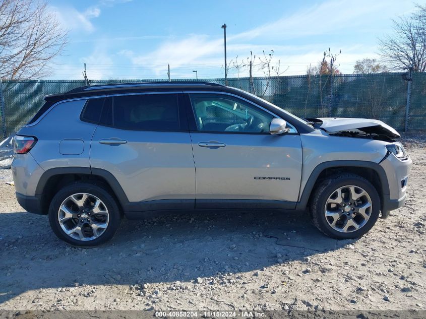 2018 Jeep Compass Limited 4X4 VIN: 3C4NJDCB8JT246385 Lot: 40858204