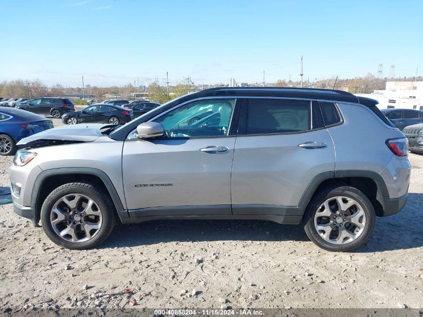 2018 Jeep Compass Limited 4X4 VIN: 3C4NJDCB8JT246385 Lot: 40858204