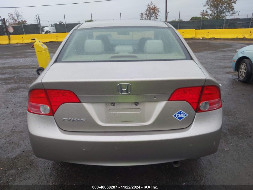 2006 Honda Civic Gx VIN: 1HGFA46586L000032 Lot: 40858207