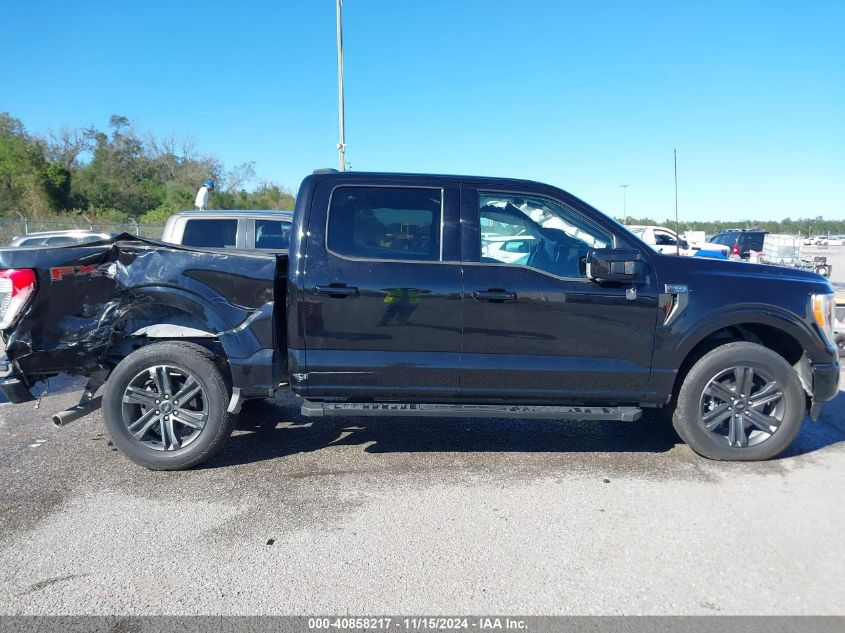 2022 Ford F-150 Lariat VIN: 1FTFW1E55NKE64898 Lot: 40858217