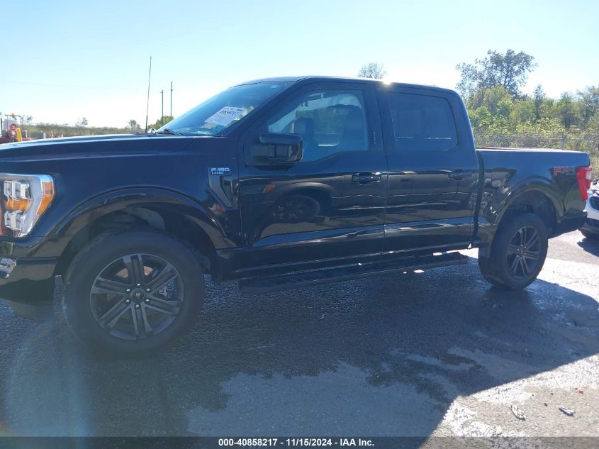 2022 Ford F-150 Lariat VIN: 1FTFW1E55NKE64898 Lot: 40858217