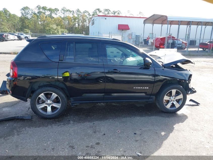 2017 Jeep Compass High Altitude 4X4 VIN: 1C4NJDEB7HD139339 Lot: 40858224