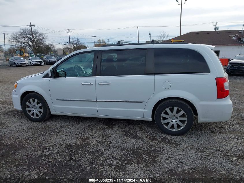 2016 Chrysler Town & Country Touring VIN: 2C4RC1BG4GR303877 Lot: 40858235