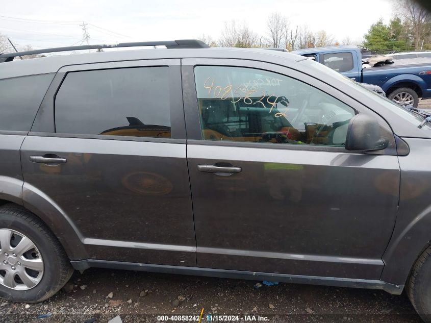 2018 Dodge Journey Se VIN: 3C4PDCAB5JT382826 Lot: 40858242