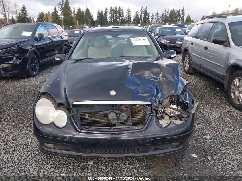 2004 Mercedes-Benz C-Class 1.8L VIN: WDBRN40J04A630169 Lot: 40858248