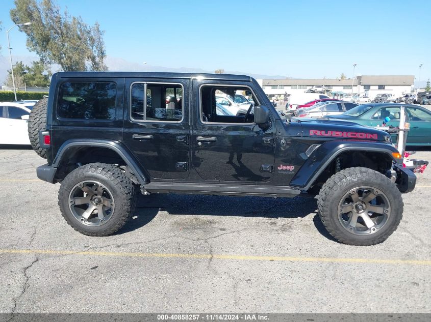 2018 Jeep Wrangler Unlimited Rubicon 4X4 VIN: 1C4HJXFN1JW202064 Lot: 40858257