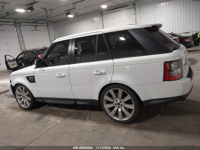 2012 Land Rover Range Rover Sport Supercharged VIN: SALSH2E44CA734737 Lot: 40858264