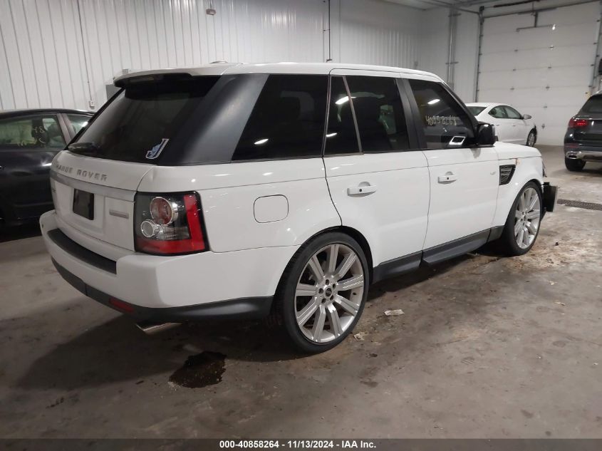 2012 Land Rover Range Rover Sport Supercharged VIN: SALSH2E44CA734737 Lot: 40858264