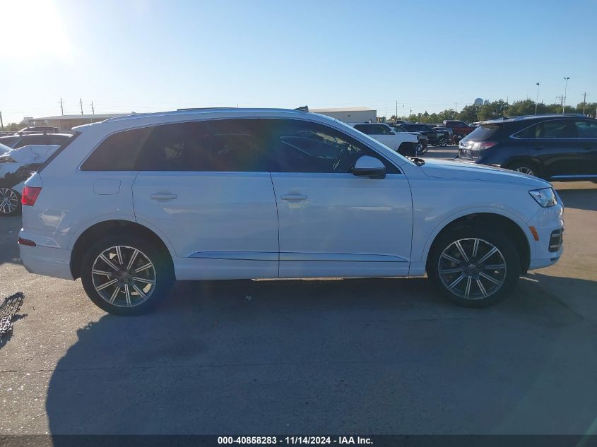 2019 Audi Q7 45 Premium/45 Se Premium VIN: WA1LHAF75KD042718 Lot: 40858283