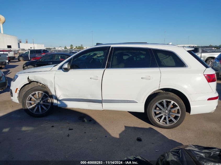 2019 Audi Q7 45 Premium/45 Se Premium VIN: WA1LHAF75KD042718 Lot: 40858283