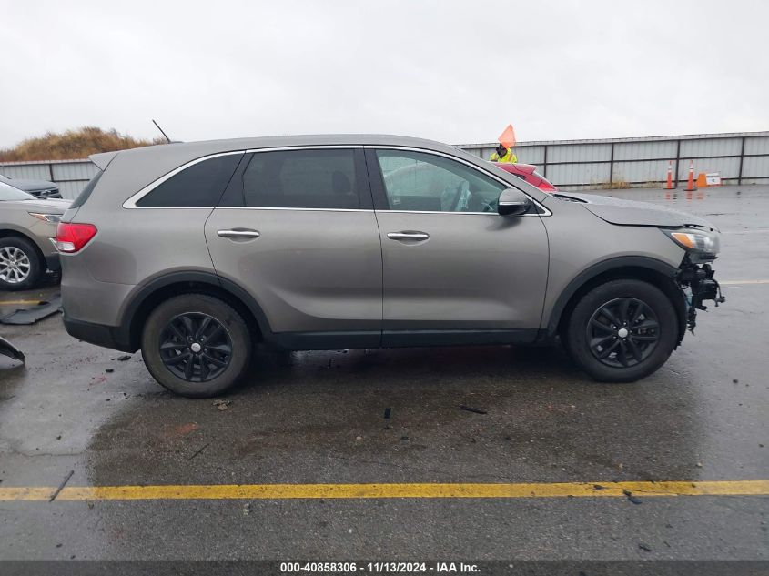 2018 Kia Sorento 2.4L L VIN: 5XYPG4A37JG407187 Lot: 40858306