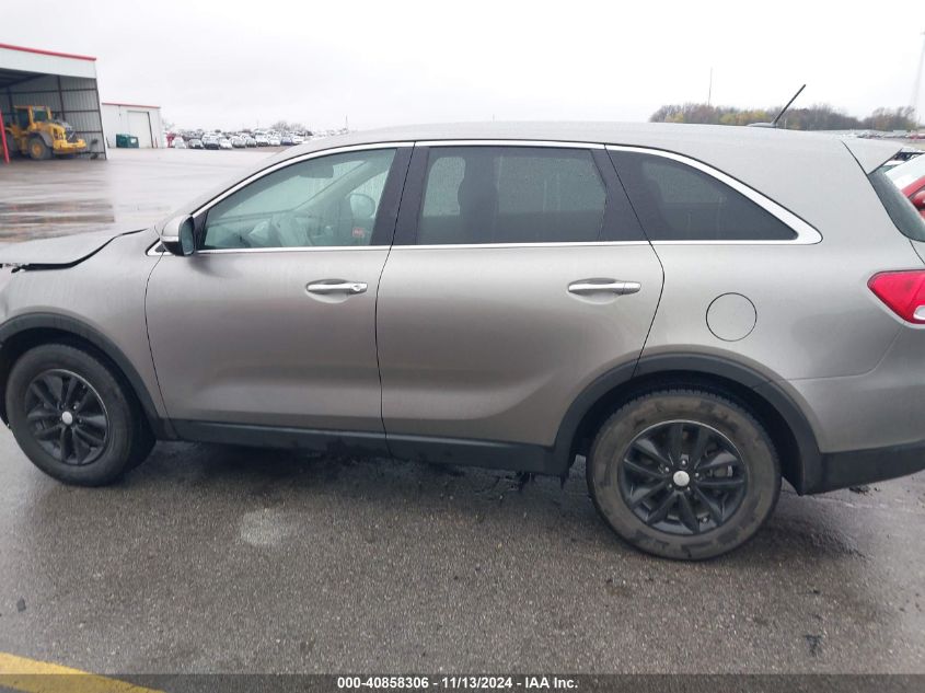 2018 Kia Sorento 2.4L L VIN: 5XYPG4A37JG407187 Lot: 40858306