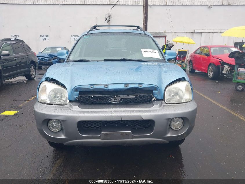 2003 Hyundai Santa Fe Gls/Lx VIN: KM8SC73D53U472744 Lot: 40858308