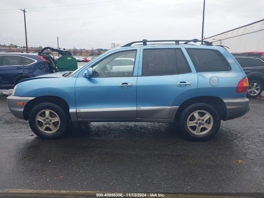 2003 Hyundai Santa Fe Gls/Lx VIN: KM8SC73D53U472744 Lot: 40858308