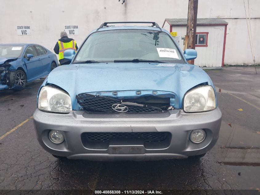 2003 Hyundai Santa Fe Gls/Lx VIN: KM8SC73D53U472744 Lot: 40858308