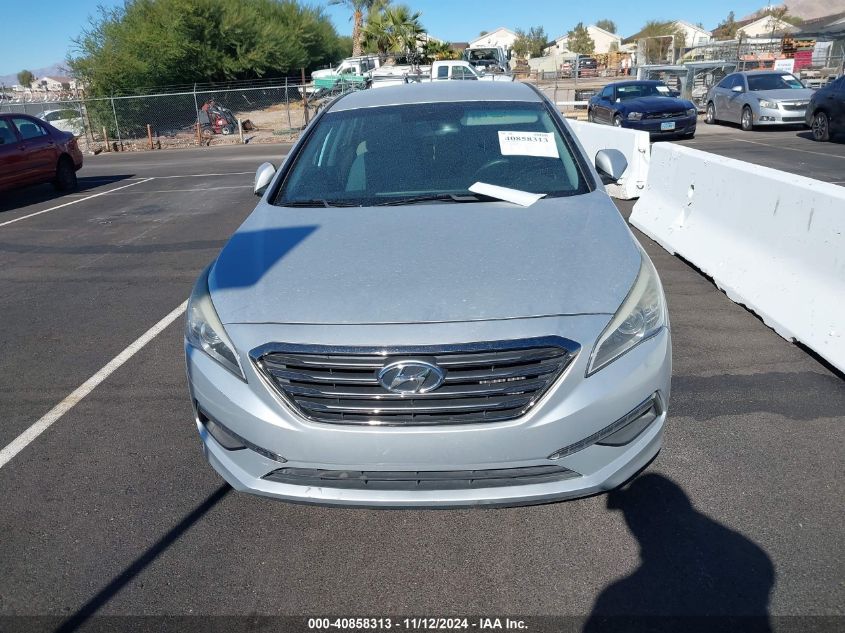 2015 Hyundai Sonata Eco VIN: 5NPE24AA3FH096829 Lot: 40858313