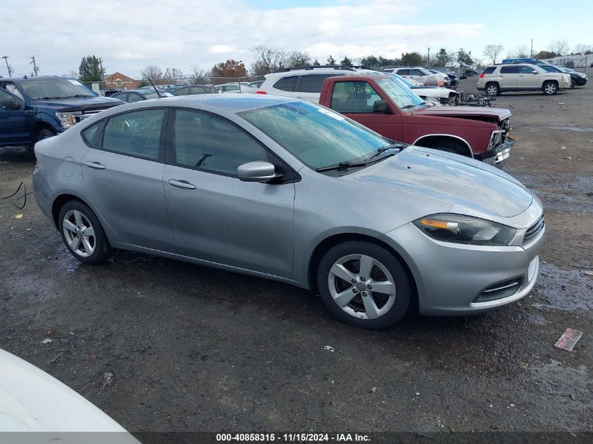 2015 Dodge Dart Sxt VIN: 1C3CDFBB3FD336380 Lot: 40858315